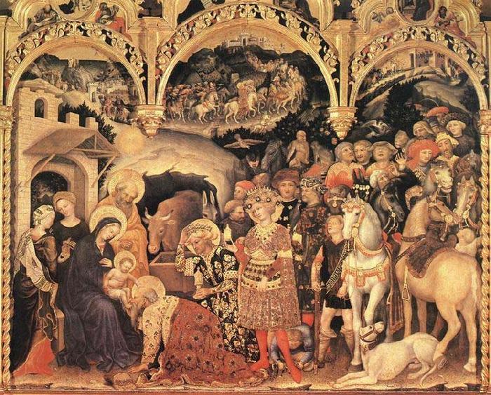 Adoration of the Magi, Gentile da Fabriano